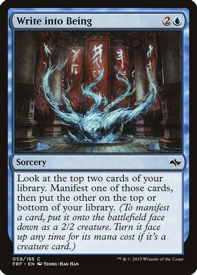 Write into Being (59) [Fate Reforged]