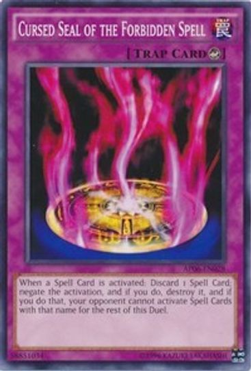 Cursed Seal of the Forbidden Spell (AP06-EN028) [Astral Pack 6]