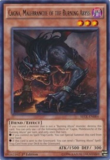 Cagna, Malebranche of the Burning Abyss (SECE-EN084) [Secrets of Eternity]