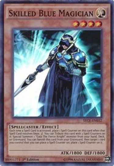 Skilled Blue Magician (SECE-EN032) [Secrets of Eternity]