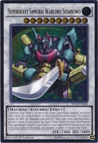 Superheavy Samurai Warlord Susanowo (UTR) (SECE-EN048) [Secrets of Eternity]