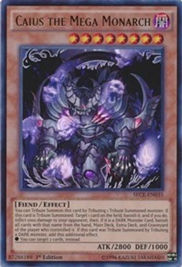 Caius the Mega Monarch (SECE-EN035) [Secrets of Eternity]