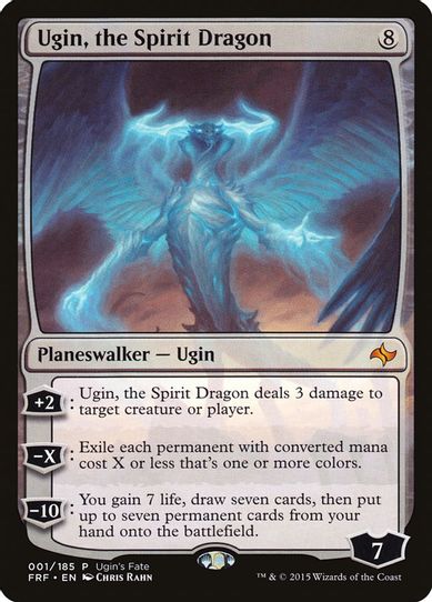 Ugin, the Spirit Dragon (1) [Ugin's Fate Promos]