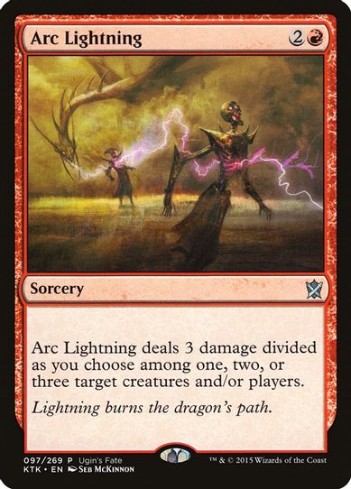 Arc Lightning (97) [Ugin's Fate Promos]