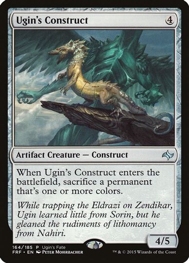 Ugin's Construct (164) [Ugin's Fate Promos]