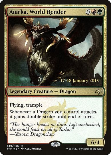 Atarka, World Render (149) [Prerelease Cards]