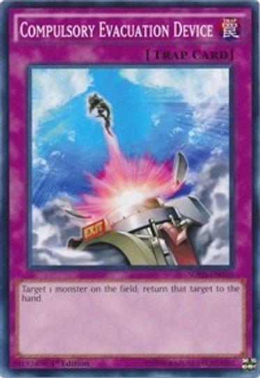 Compulsory Evacuation Device (SDHS-EN039) [Structure Deck: HERO Strike]