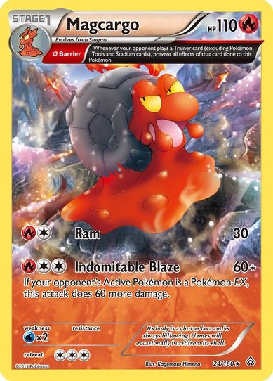 Magcargo (Omega) (24/160) [XY: Primal Clash]