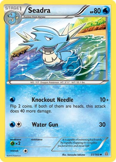 Seadra (31/160) [XY: Primal Clash]