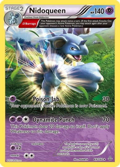 Nidoqueen (Omega) (69/160) [XY: Primal Clash]