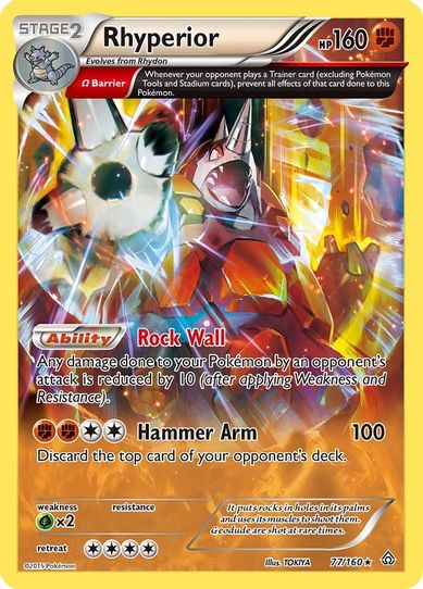 Rhyperior (Omega) (77/160) [XY: Primal Clash]