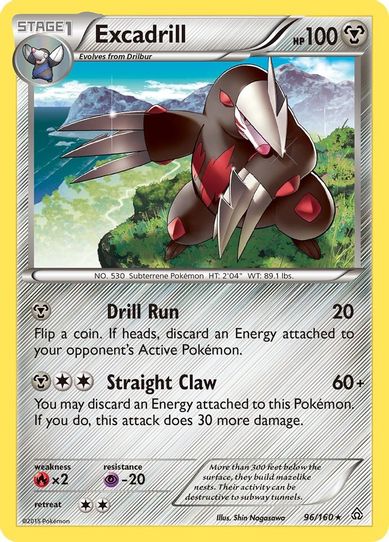 Excadrill (96/160) [XY: Primal Clash]