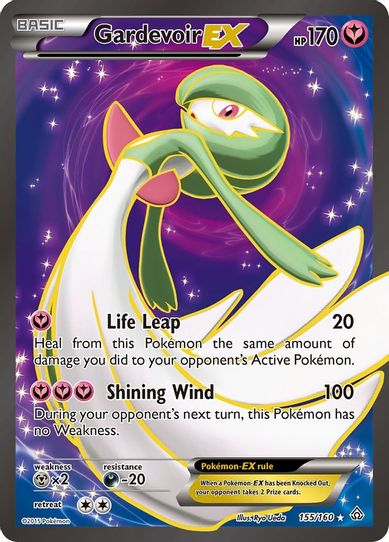 Gardevoir EX ( Full Art) (155/160) [XY: Primal Clash]
