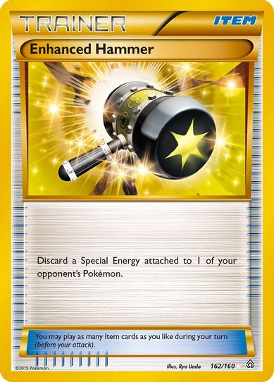 Enhanced Hammer ( Secret Rare) (162/160) [XY: Primal Clash]