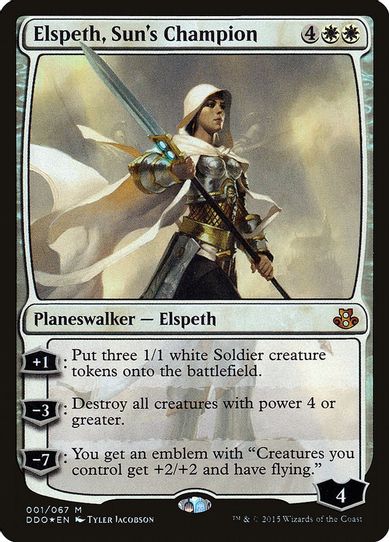 Elspeth, Sun's Champion (1) [Duel Decks: Elspeth vs. Kiora]