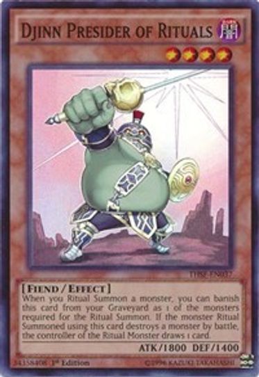 Djinn Presider of Rituals (THSF-EN037) [The Secret Forces]