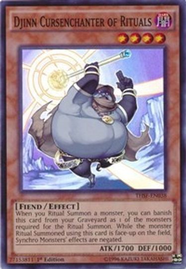Djinn Cursenchanter of Rituals (THSF-EN038) [The Secret Forces]
