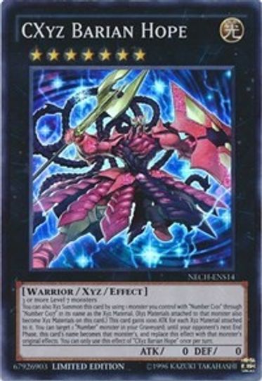 CXyz Barian Hope (SE) (NECH-ENS14) [The New Challengers]