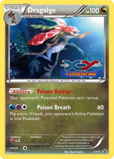 Dragalge XY10 (Prerelease Promo) [XY Promos]