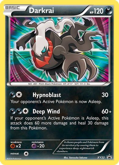 Darkrai XY22 [XY Promos]