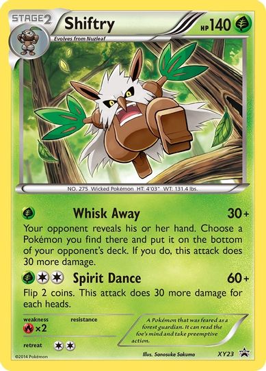 Shiftry XY23 [XY Promos]