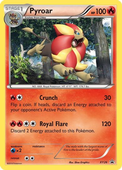 Pyroar XY26 [XY Promos]