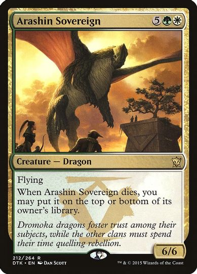 Arashin Sovereign (212) [Dragons of Tarkir]