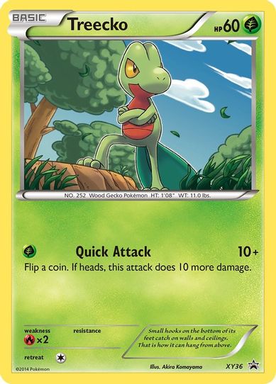 Treecko XY36 [XY Promos]