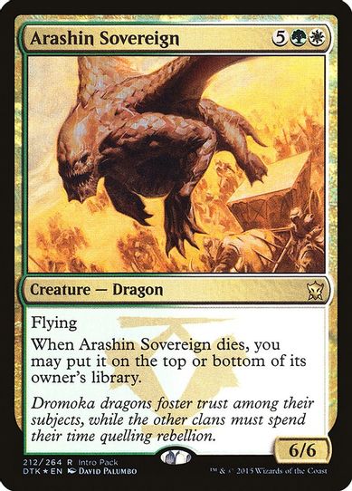 Arashin Sovereign (212) [Unique and Miscellaneous Promos]