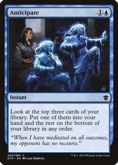 Anticipate (45) [Dragons of Tarkir]
