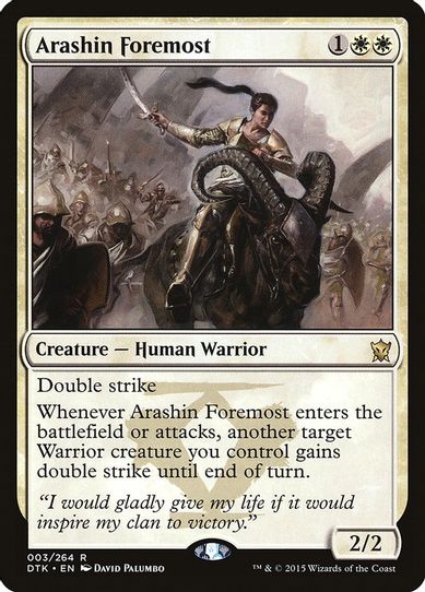 Arashin Foremost (3) [Dragons of Tarkir]