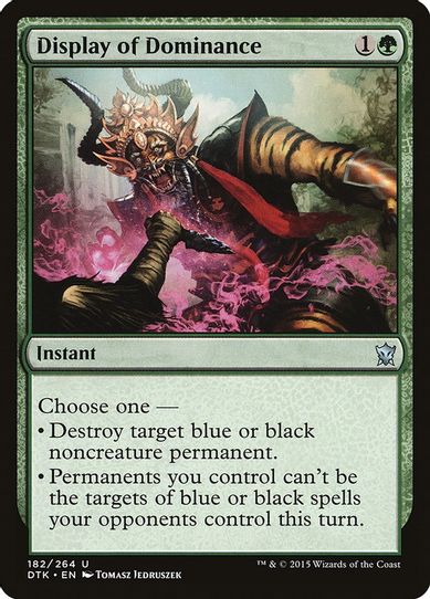 Display of Dominance (182) [Dragons of Tarkir]