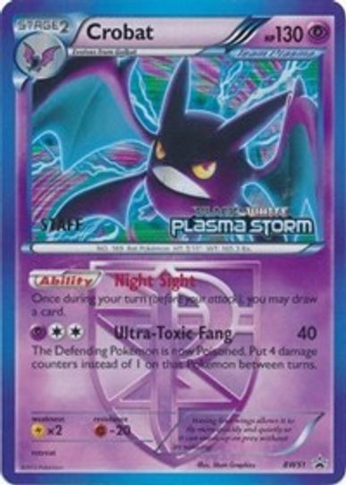Crobat - BW (Team Plasma) (Prerelease) [Staff] (BW51) [Black And White Promos]