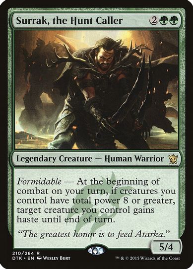 Surrak, the Hunt Caller (210) [Dragons of Tarkir]