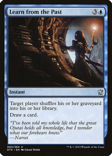 Learn from the Past (60) [Dragons of Tarkir]