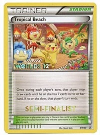 Tropical Beach - BW (Worlds ) [Semi-Finalist] (BW50) [Black And White Promos]