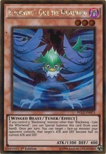 Blackwing - Gale the Whirlwind (PGL2-EN073) [Premium Gold: Return of the Bling]