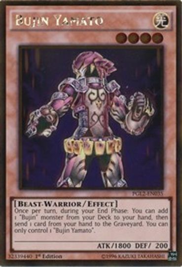 Bujin Yamato (PGL2-EN035) [Premium Gold: Return of the Bling]