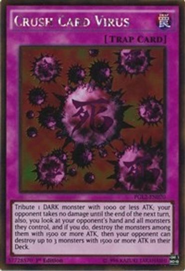 Crush Card Virus (PGL2-EN070) [Premium Gold: Return of the Bling]