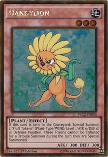 Dandylion (PGL2-EN030) [Premium Gold: Return of the Bling]