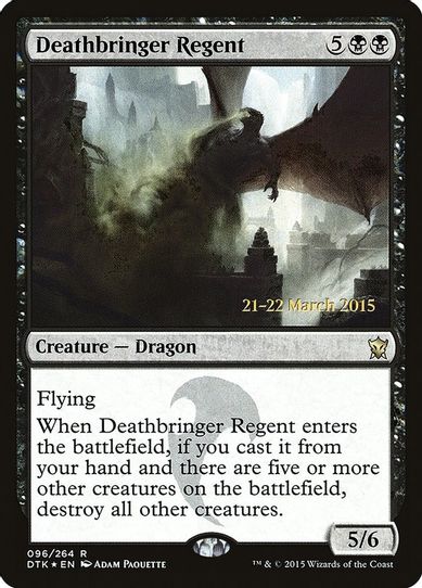 Deathbringer Regent (96) [Prerelease Cards]