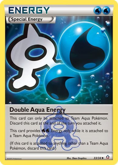 Double Aqua Energy (33/34) [XY: Double Crisis]