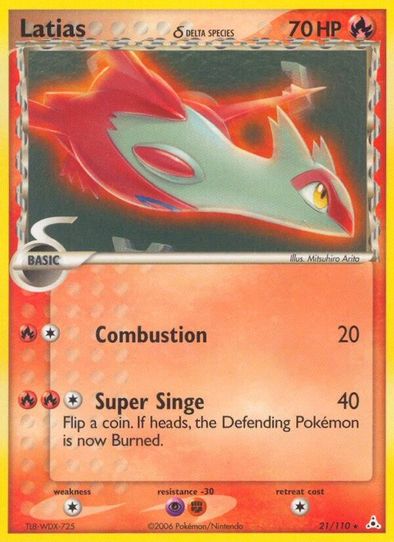 Latias 21/110 (Holo) [Deck Exclusives]
