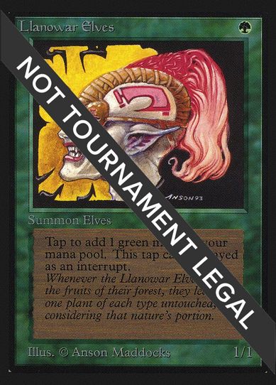 Llanowar Elves (IE) [International Edition]