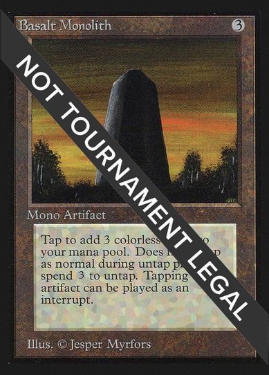 Basalt Monolith (CE) [Collector's Edition]