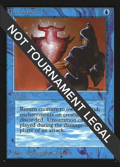 Unsummon (CE) [Collector's Edition]