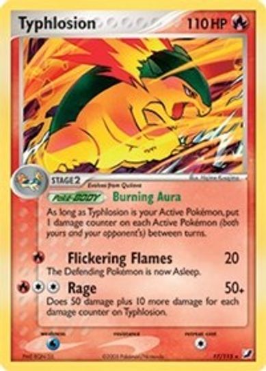 Typhlosion (EX Unseen Forces) (17/203) [Deck Exclusives]