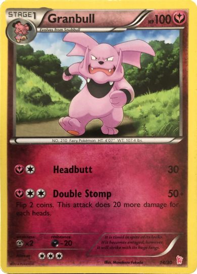Granbull  (14/30) [XY Trainer Kit: Sylveon & Noivern]