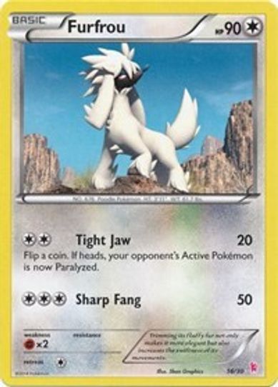 Furfrou  - Sylveon) (22/30) [XY Trainer Kit: Sylveon & Noivern]