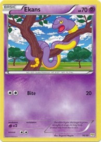 Ekans (16/30) [XY Trainer Kit: Sylveon & Noivern]